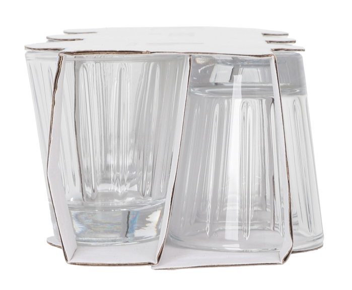 La Mediterranea Set de 6 Chupitos Surtidos Secret 50cc acabado plata (18 cajas)