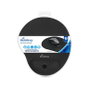 MEDIARANGE MROS250 Mouse Pad Negro con Descansa Muñecas