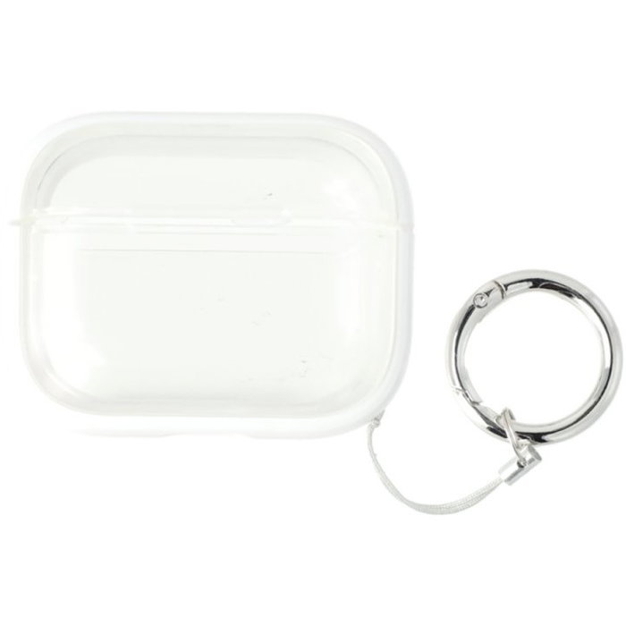 4smarts 541448 Funda para Apple AirPods Pro 2 de Plástico y Silicona, Resistente, en Blanco y Azul Claro (Set de 3)