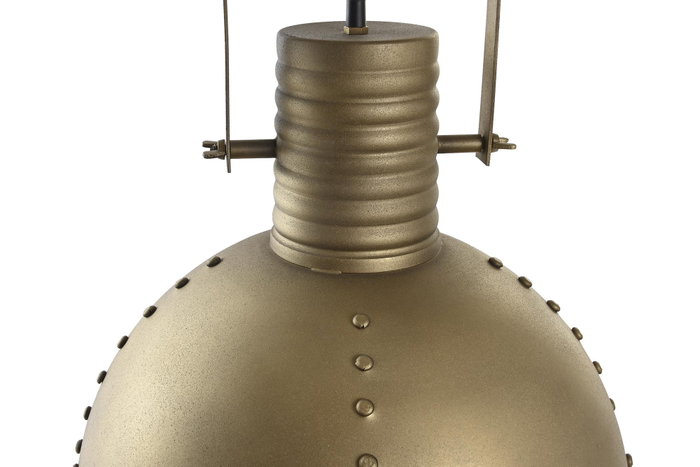 DKD Home Decor Lámpara de Techo Metal Dorado