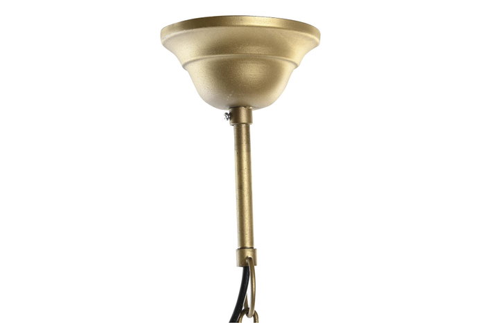 DKD Home Decor Lámpara de Techo Metal Dorado