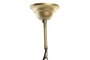 DKD Home Decor Lámpara de Techo Metal Dorado