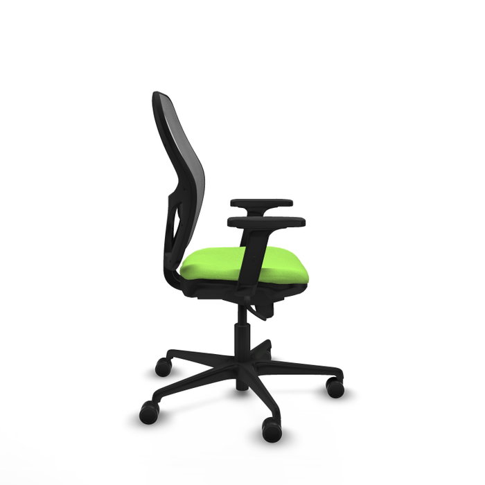 PIQUERAS Y CRESPO Silla de oficina Jorquera con mecanismo sincro, tela pistacho y malla gris PIQUERAS Y CRESPO Silla de oficina Jorquera con mecanismo sincro, tela pistacho y malla gris