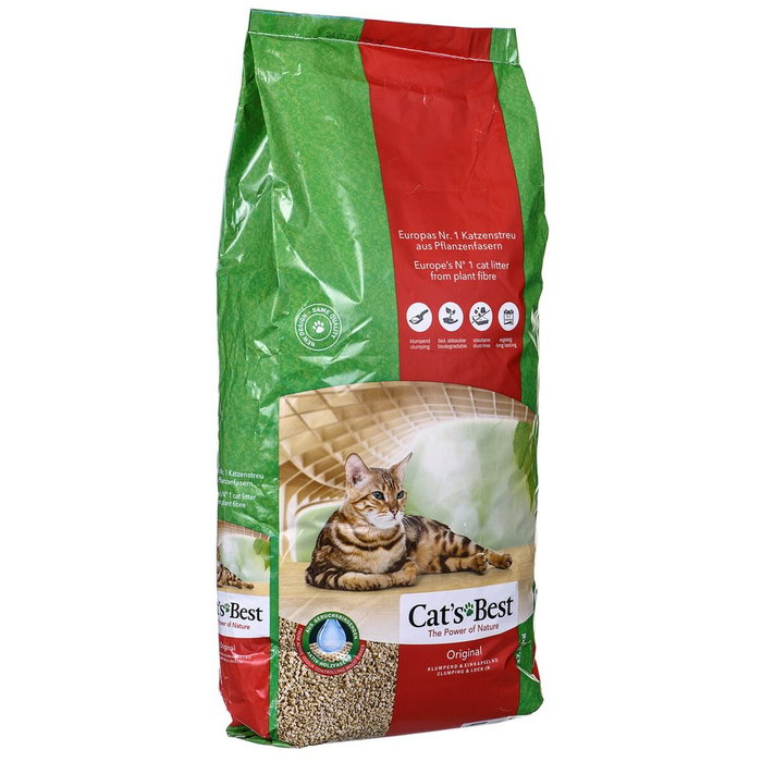 Cat's Best Original Lecho Vegetal 40 L 17,2 KG Cat's Best Original Lecho Vegetal 40 L 17,2 KG