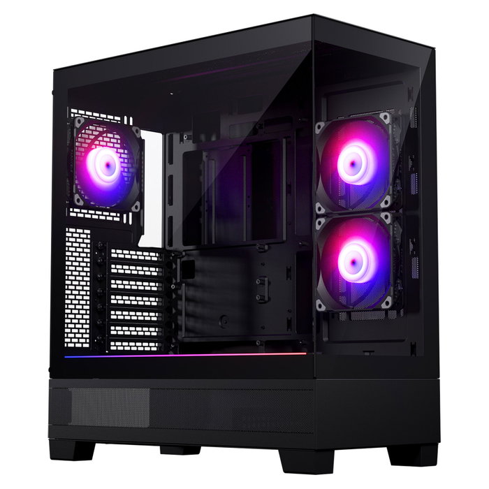 Phanteks XT View Negro con Vidrio Templado Phanteks XT View Negro con Vidrio Templado