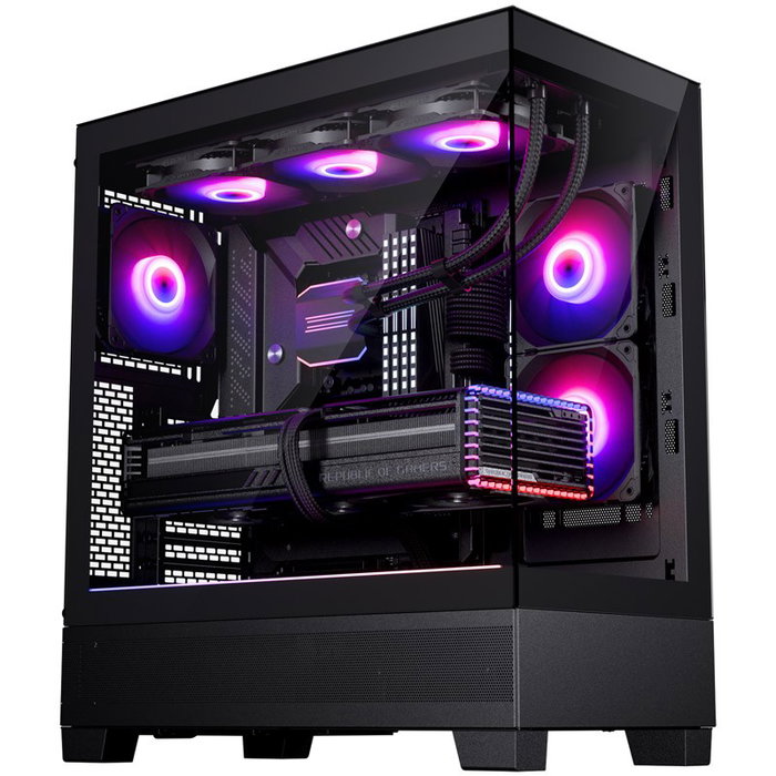 Phanteks XT View Negro con Vidrio Templado