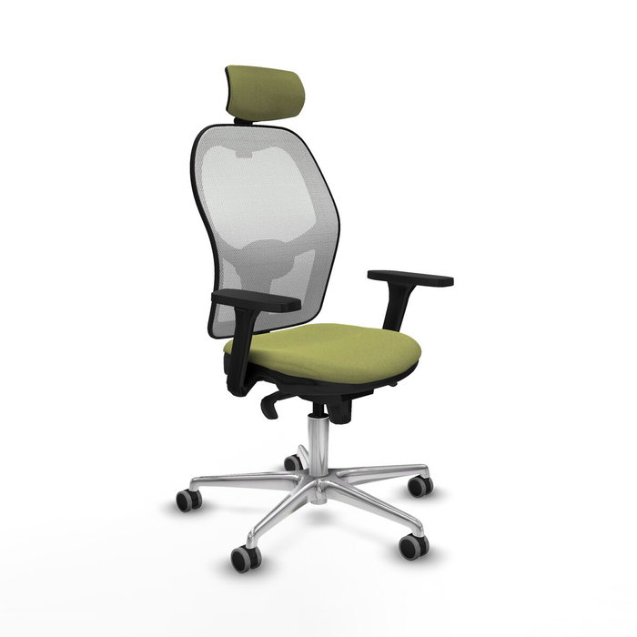 PIQUERAS Y CRESPO Silla de oficina Jorquera Verde Oliva y Blanco PIQUERAS Y CRESPO Silla de oficina Jorquera Verde Oliva y Blanco