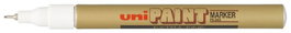 Marcador T.Opaca Perm. Uni-Ball Paint Marker 1,0 (Px-203)  Oro (Set de 12)