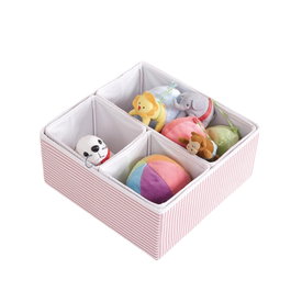 Aberto Design Set Organizadores Fieltro Color Polvo 28x13x28 cm, 13x13x28 cm, 13x13x13 cm
