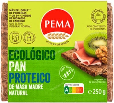 PEMA Pan Proteico Masa Madre 250 g