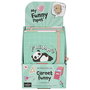 The Concept Factory Libreta DINA6 con Cierre Elástico Kawaii - My Funny Papet, Tostada/Panda/Gato, Certificado FSC