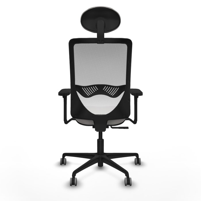 PIQUERAS Y CRESPO Silla de oficina Zulema Blanca con Mecanismo Sincro y Brazos 3D PIQUERAS Y CRESPO Silla de oficina Zulema Blanca con Mecanismo Sincro y Brazos 3D