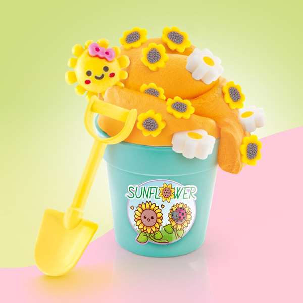 Canal Toys Juego Slime Mini Jardín Flower Mini Garden - Crea Slimes Coloridos y Aromáticos con 6 Macetas, Invernadero y Decoración, Mundo Floral (27x25x9 cm)
