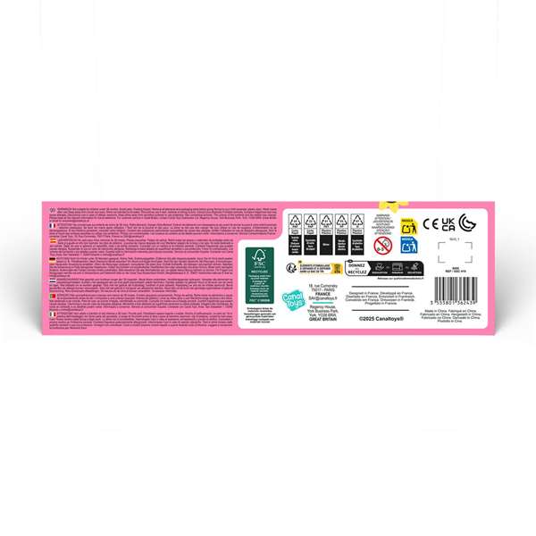 Canal Toys Juego Slime Mini Jardín Flower Mini Garden - Crea Slimes Coloridos y Aromáticos con 6 Macetas, Invernadero y Decoración, Mundo Floral (27x25x9 cm)