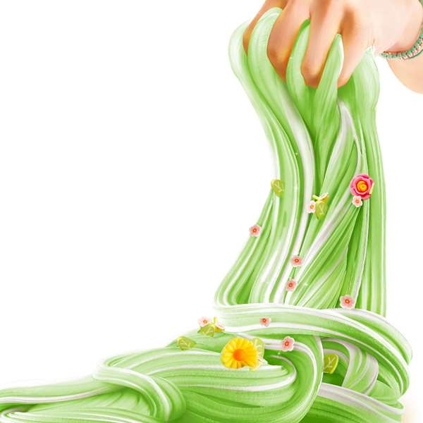 Canal Toys Juego Slime Mini Jardín Flower Mini Garden - Crea Slimes Coloridos y Aromáticos con 6 Macetas, Invernadero y Decoración, Mundo Floral (27x25x9 cm)