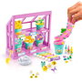 Canal Toys Juego Slime Mini Jardín Flower Mini Garden - Crea Slimes Coloridos y Aromáticos con 6 Macetas, Invernadero y Decoración, Mundo Floral (27x25x9 cm)