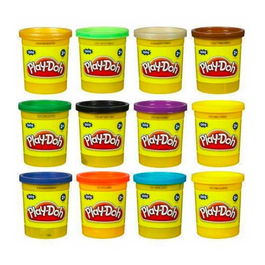 Play-Doh Bote Plastilina Individual B6756 Infantil para Modelar y Crear Colores Surtidos