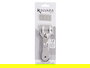 Kinvara Rascador Especial Vitrocerámica con 2 Recambios, Metal, 13.5x1x4.5 cm (Set de 48)