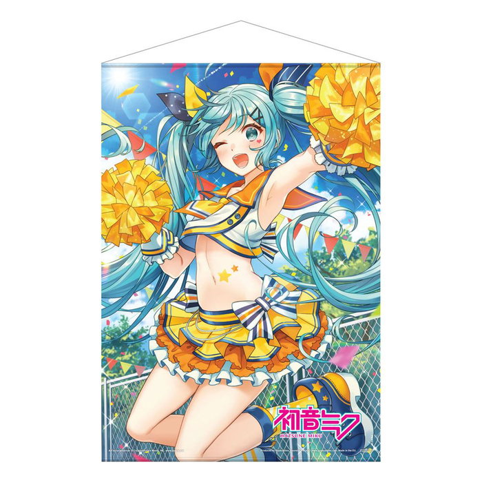 Hatsune Miku Póster Tela Cheerleader (Summer) 50 x 70 cm Hatsune Miku Póster Tela Cheerleader (Summer) 50 x 70 cm