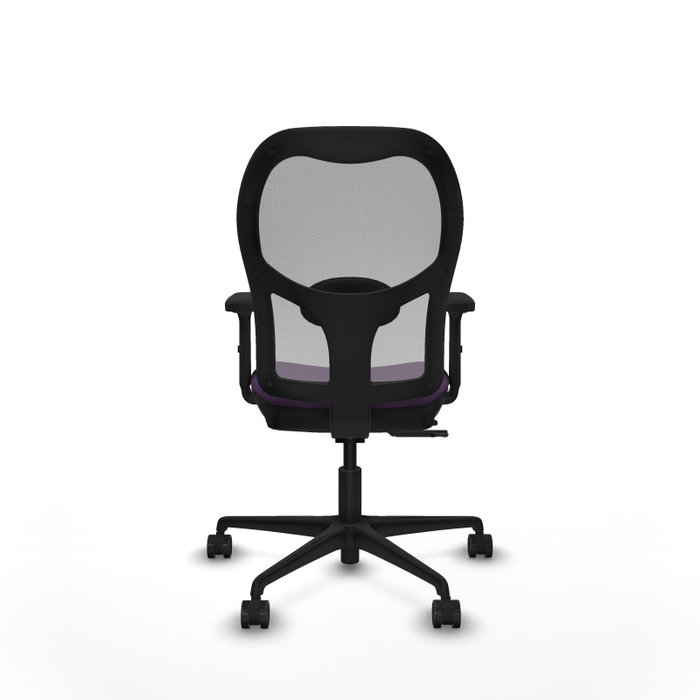 PIQUERAS Y CRESPO Silla de oficina Jorquera con mecanismo Sincro/Traslack Morado y Gris PIQUERAS Y CRESPO Silla de oficina Jorquera con mecanismo Sincro/Traslack Morado y Gris