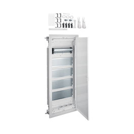 Hager Multimedia Volta HWV VH60NW Caja de acero de 5 filas