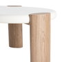 Mesa Centro Blanco-Natural Dm Salón 125 X 60 X 41 cm