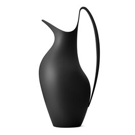 Georg Jensen Koppel Jarra Negra 1,2 L Acero Inoxidable Mate (2 Unidades)