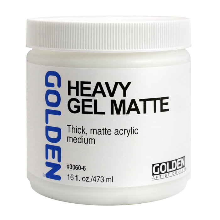 Golden Heavy Gel Matte 473 ml Golden Heavy Gel Matte 473 ml