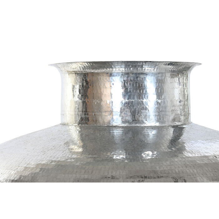 DKD Home Decor Jarrón XL de Aluminio y Soporte de Hierro 75x75x90 cm DKD Home Decor Jarrón XL de Aluminio y Soporte de Hierro 75x75x90 cm