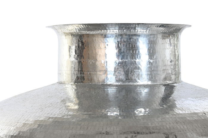 DKD Home Decor Jarrón XL de Aluminio y Soporte de Hierro 75x75x90 cm DKD Home Decor Jarrón XL de Aluminio y Soporte de Hierro 75x75x90 cm
