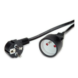VALUE Cable de alimentación 3 m CEE7/7 a CEE7/5