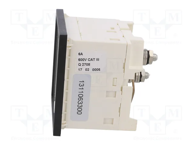 LUMEL Amperímetro Analógico para Panel 0-6A DC Clase 1,5 LUMEL Amperímetro Analógico para Panel 0-6A DC Clase 1,5
