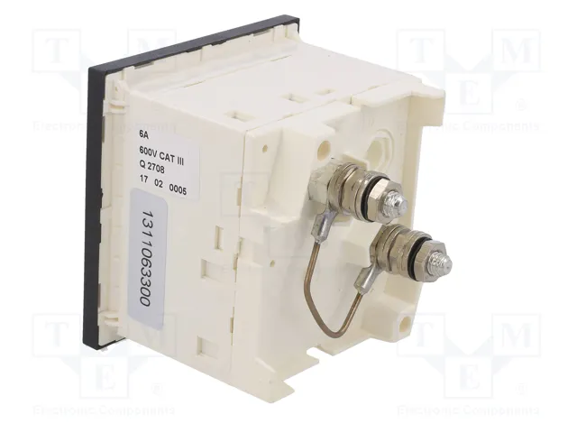 LUMEL Amperímetro Analógico para Panel 0-6A DC Clase 1,5 LUMEL Amperímetro Analógico para Panel 0-6A DC Clase 1,5