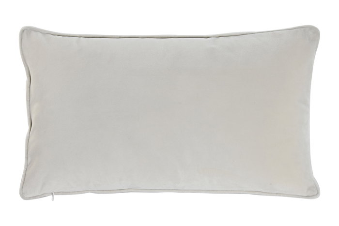 DKD Home Decor Cojín de Poliéster Crudo 50x30 cm