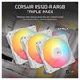 Corsair RS120-R ARGB Pack de 3 Ventiladores 120 mm Blanco