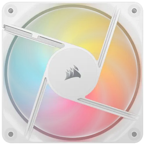 Corsair Ventilador RS120-R ARGB 12 cm Blanco 3 piezas CO-9050197-WW