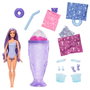 Mattel Barbie Pop Reveal Dulces Donut Dreams con vaso morado