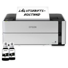 Epson EcoTank ET-M1180B Impresora Monocromo A4, Dúplex, PCL