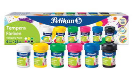 Tempera Pelikan 25 Ml (Bote) 741/6 Estuche De 6 Colores Basicos (804882)