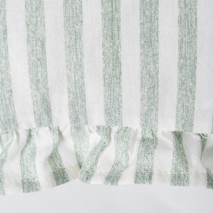 Cojín Rayas Gris Algodón 50 X 30 cm (Set de 2)