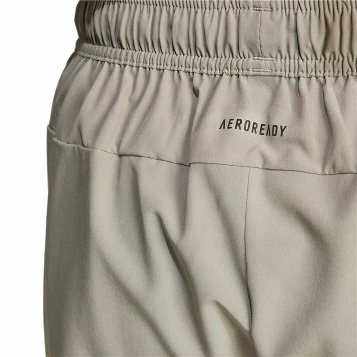 Pantalón Largo Deportivo Adidas Gym+ 3S Gris Hombre