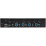 StarTech.com Conmutador KVM de 4 Puertos HDMI 2.0 4K 60Hz con Hub USB 3.0, SV431HU34K6