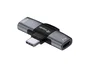 Equip Adaptador USB-C a 2x USB-C 10Gbps PD 100W Gris