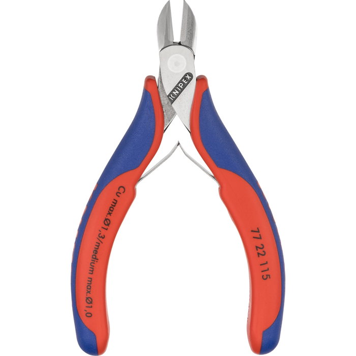 Knipex Alicate de corte diagonal electrónico 7722115 Knipex Alicate de corte diagonal electrónico 7722115