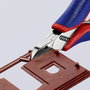 Knipex Alicate de corte diagonal electrónico 7722115