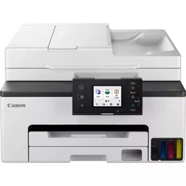 Canon Multifunción GX2050 MegaTank WiFi Fax Blanca Impresora Inyección de Tinta Recargable para Pequeñas Oficinas