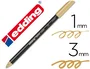 Edding Rotulador 1200 Oro Punta Fina (Set de 10)