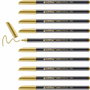 Edding Rotulador 1200 Oro Punta Fina (Set de 10)
