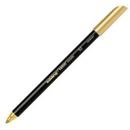 Edding Rotulador 1200 Oro Punta Fina (Set de 10)