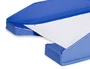 Q-connect Bandeja sobremesa plástico azul opaco 240x70x340 mm